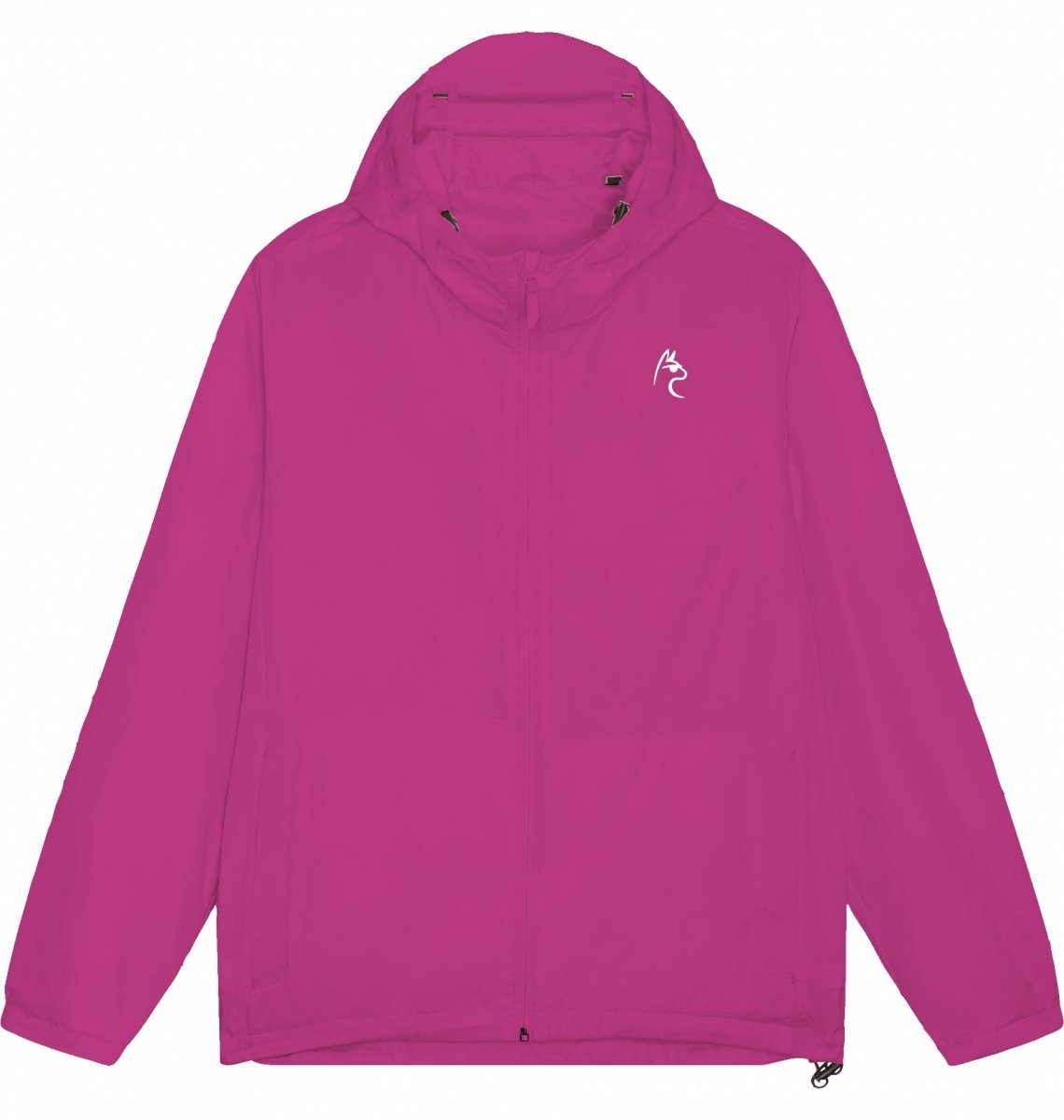 Fit Jacket White - The Lifting Lama Shirt