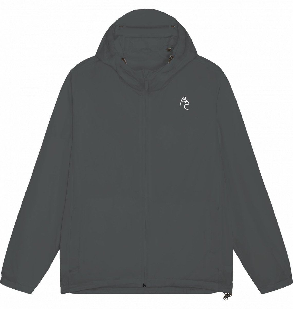 Fit Jacket White - The Lifting Lama Shirt