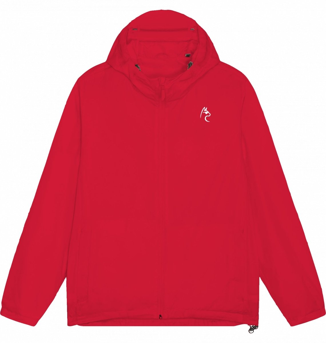 Fit Jacket White - The Lifting Lama Shirt