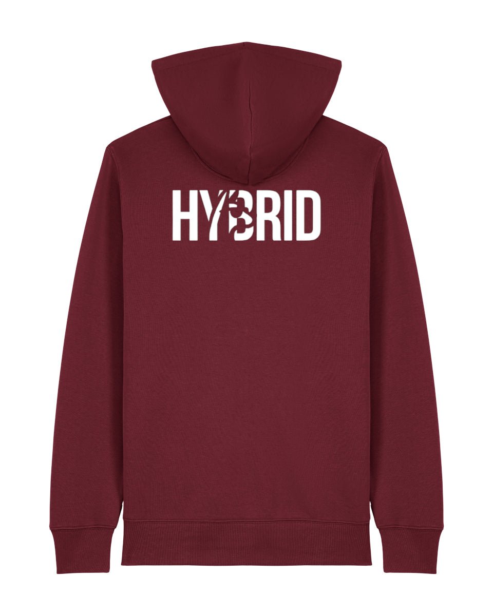 Hybrid Zipper Hoodie - The Lifting Lama Shirt