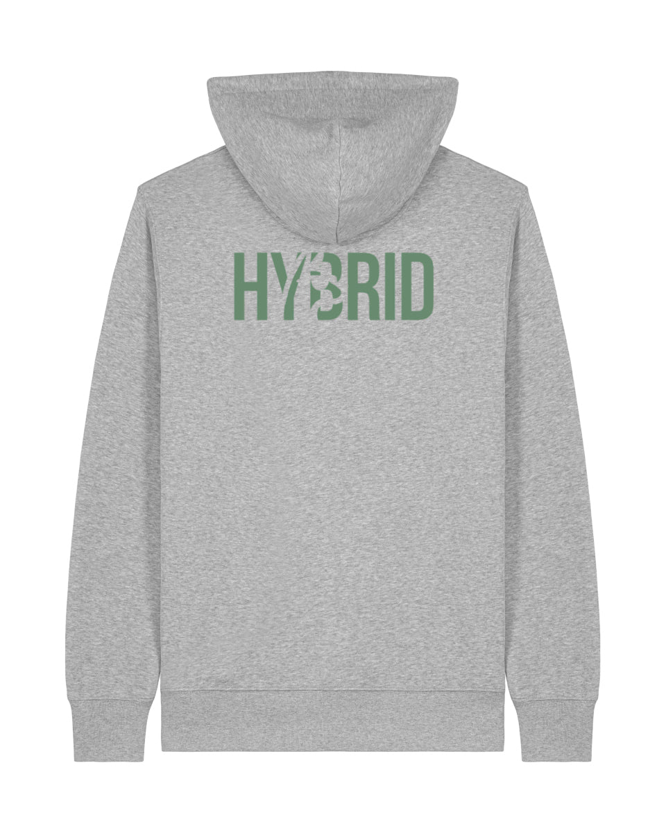 Hybrid Zipper Hoodie - The Lifting Lama Shirt