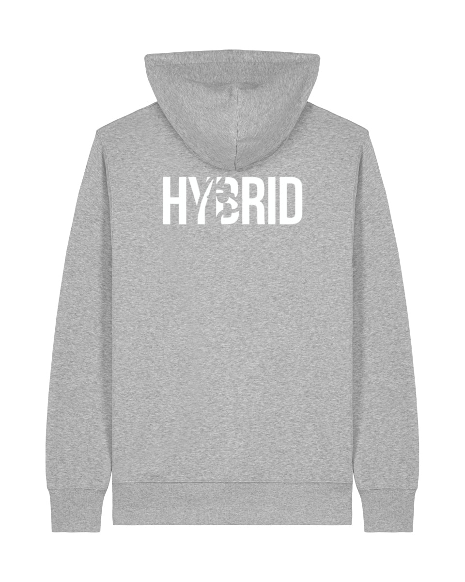 Hybrid Zipper Hoodie - The Lifting Lama Shirt