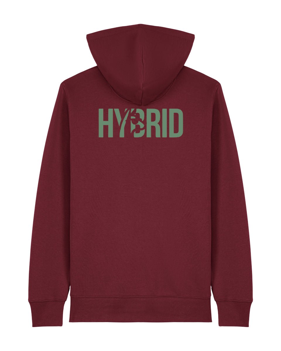 Hybrid Zipper Hoodie - The Lifting Lama Shirt