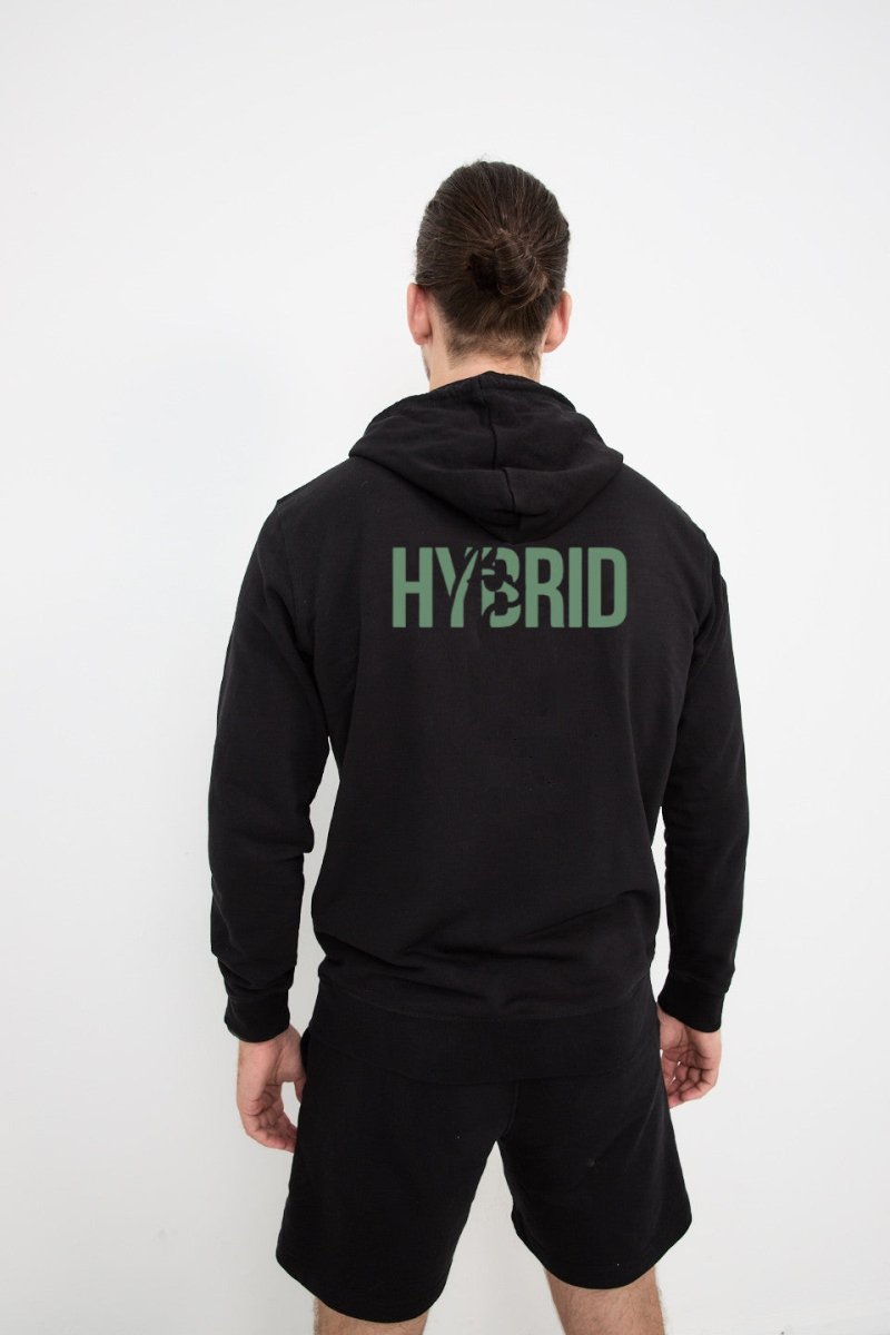 Hybrid Zipper Hoodie - The Lifting Lama Shirt