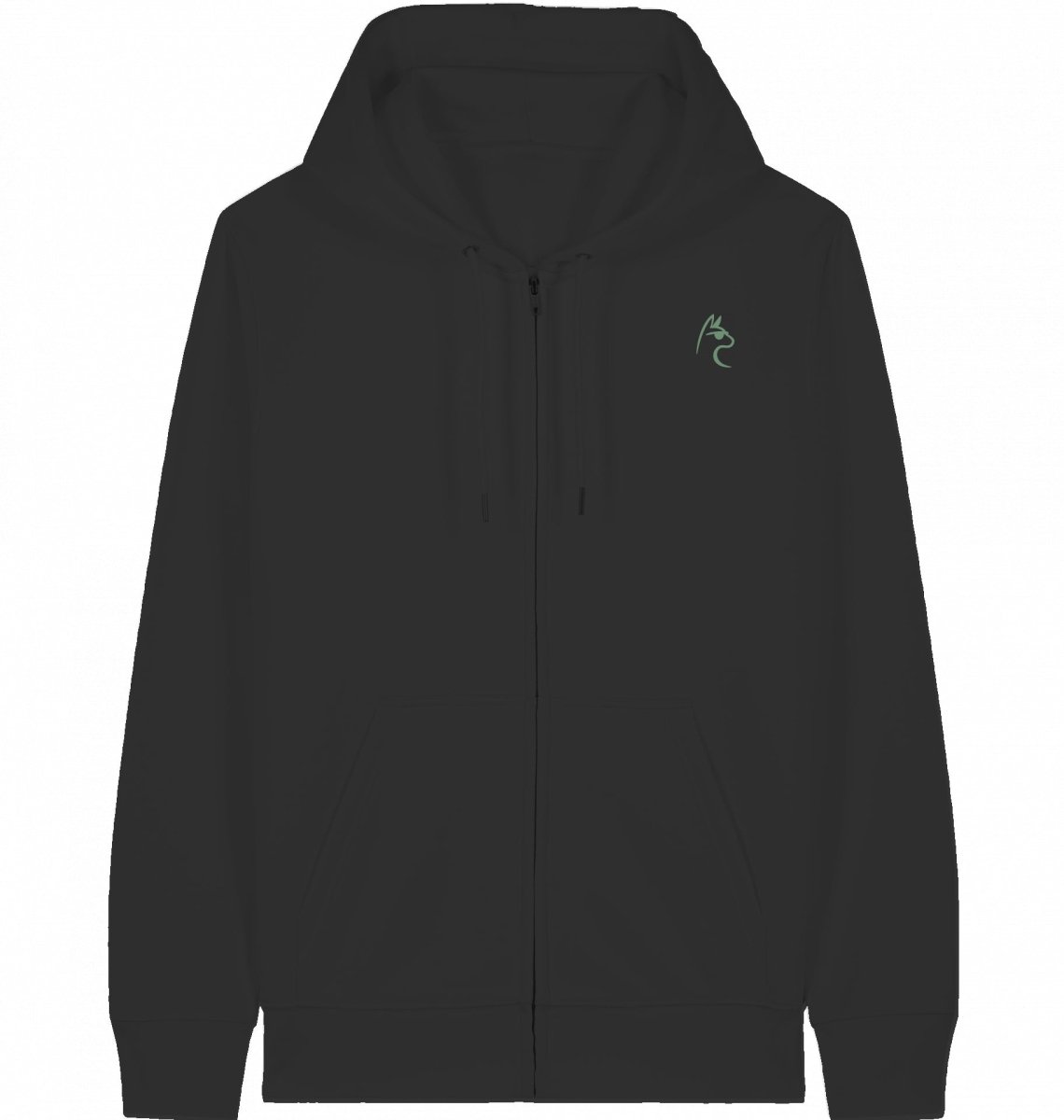 Hybrid Zipper Hoodie - The Lifting Lama Shirt