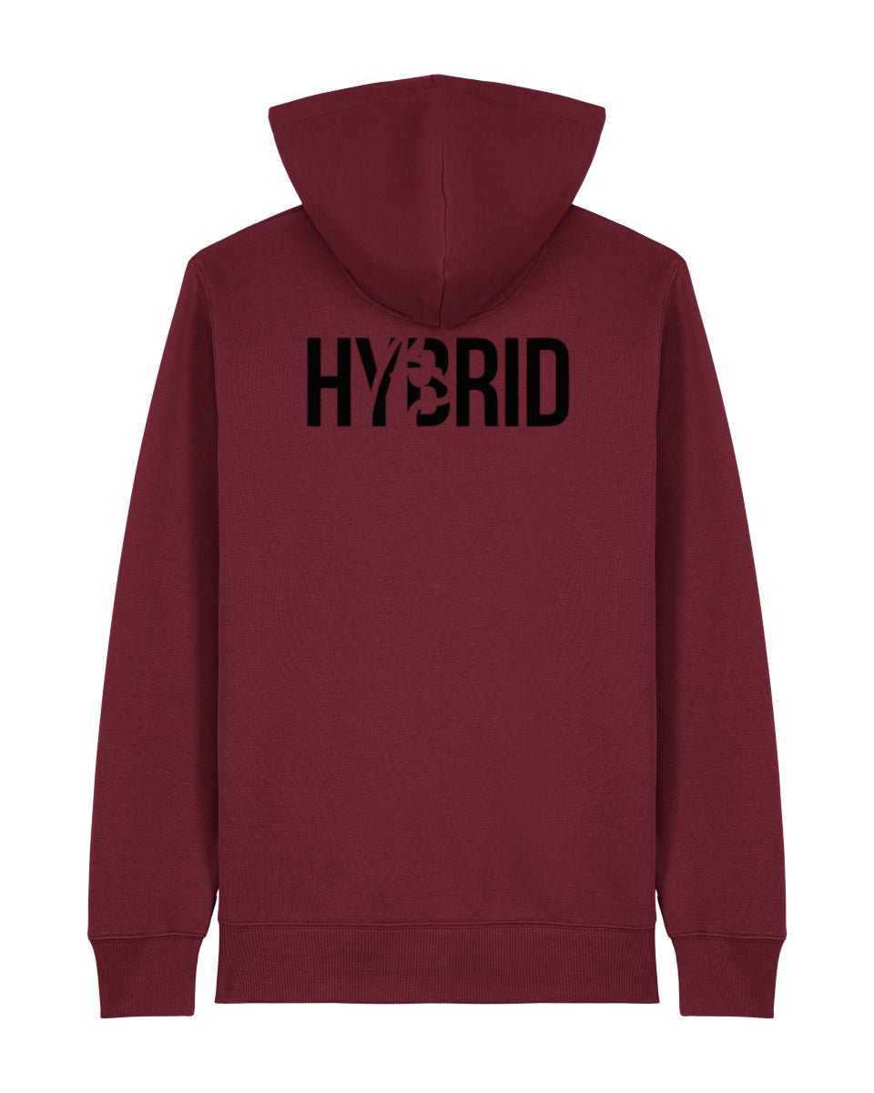 Hybrid Zipper Hoodie - The Lifting Lama Shirt