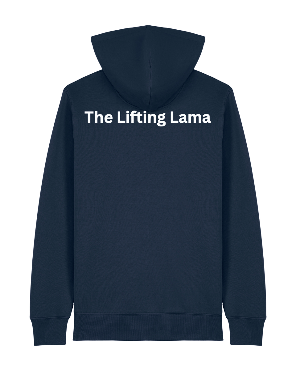 Original Lama Black Zoodie - The Lifting Lama Hoodie