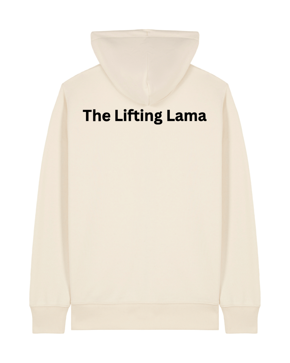 Original Lama Black Zoodie - The Lifting Lama Hoodie