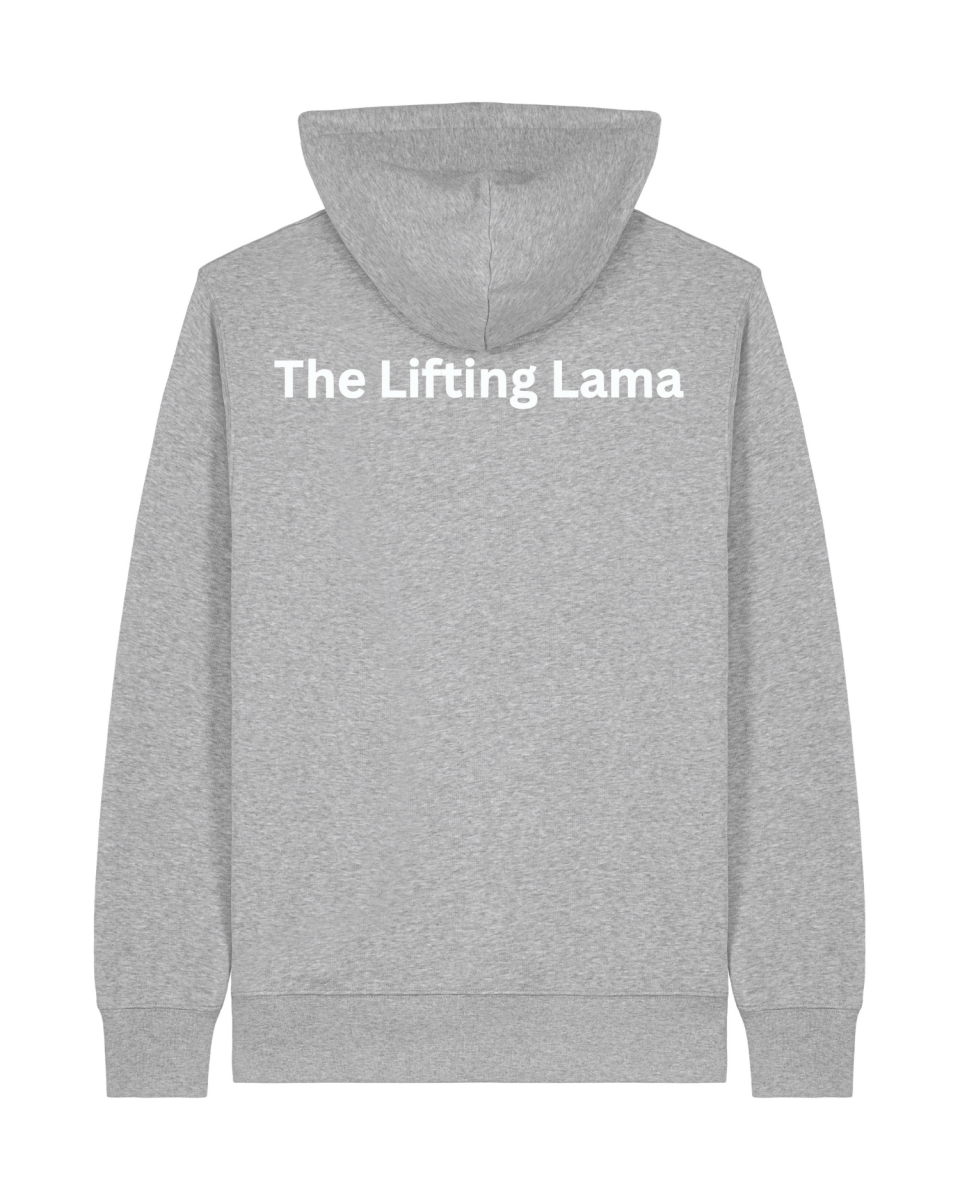 Original Lama Black Zoodie - The Lifting Lama Hoodie