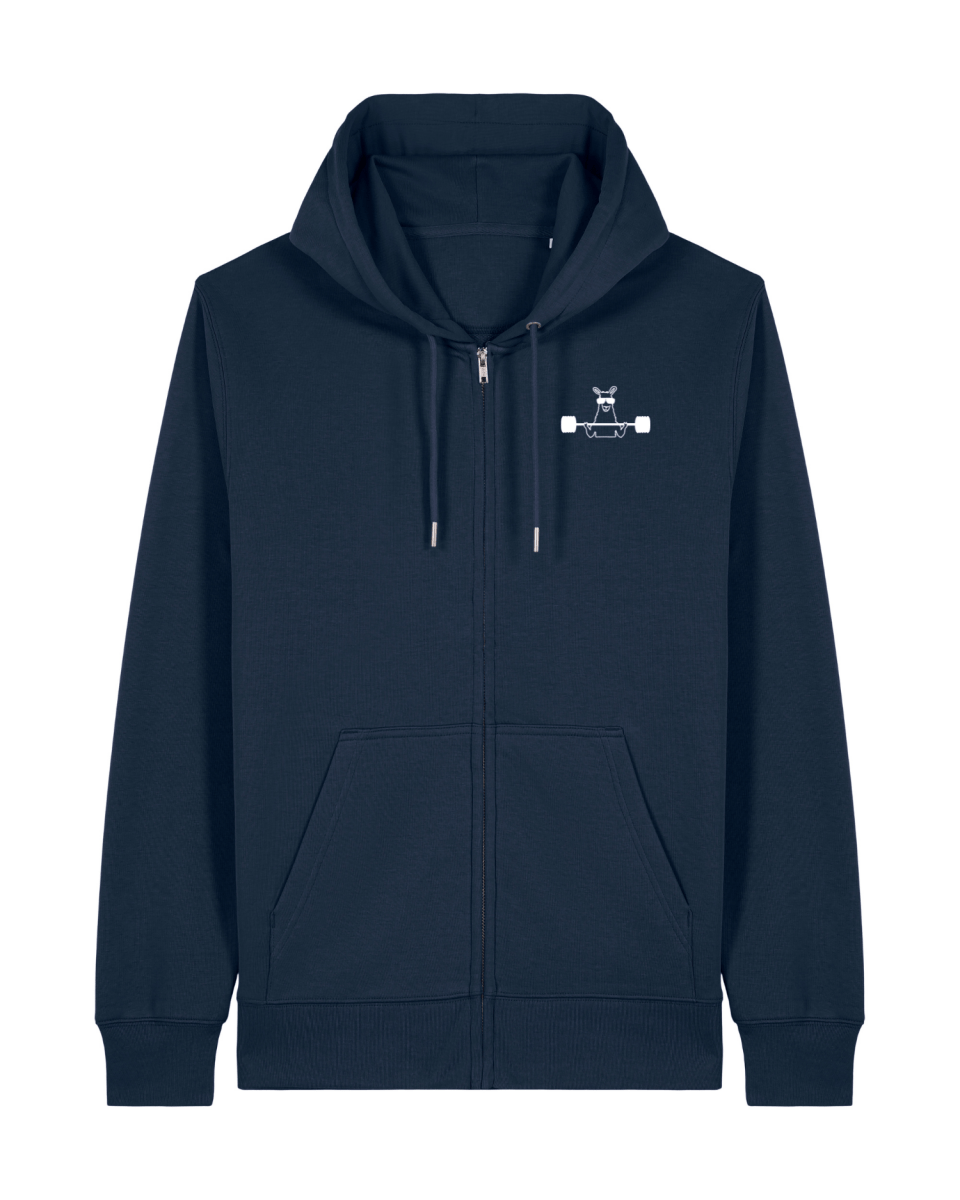 Original Lama Black Zoodie - The Lifting Lama Hoodie