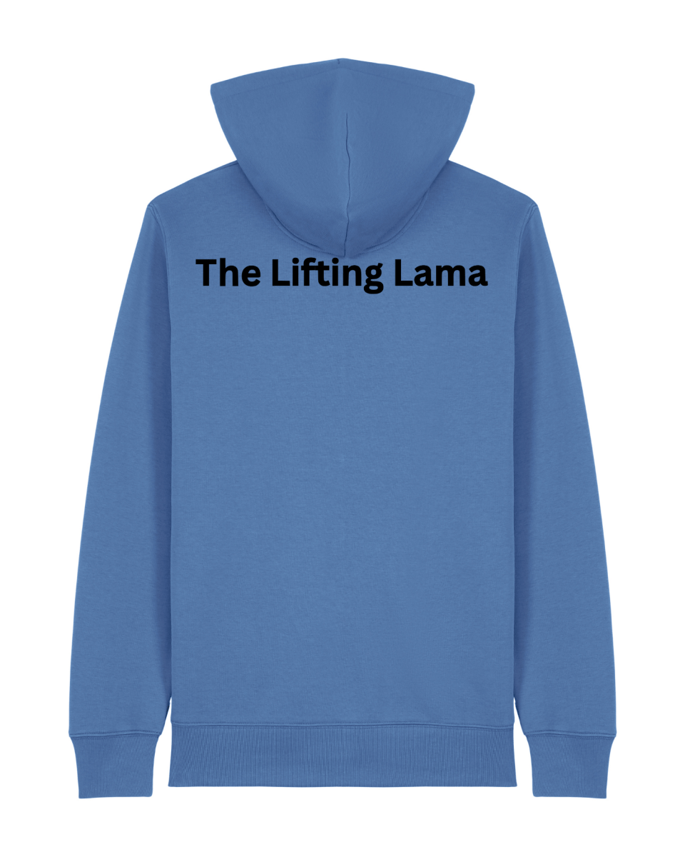 Original Lama Black Zoodie - The Lifting Lama Hoodie