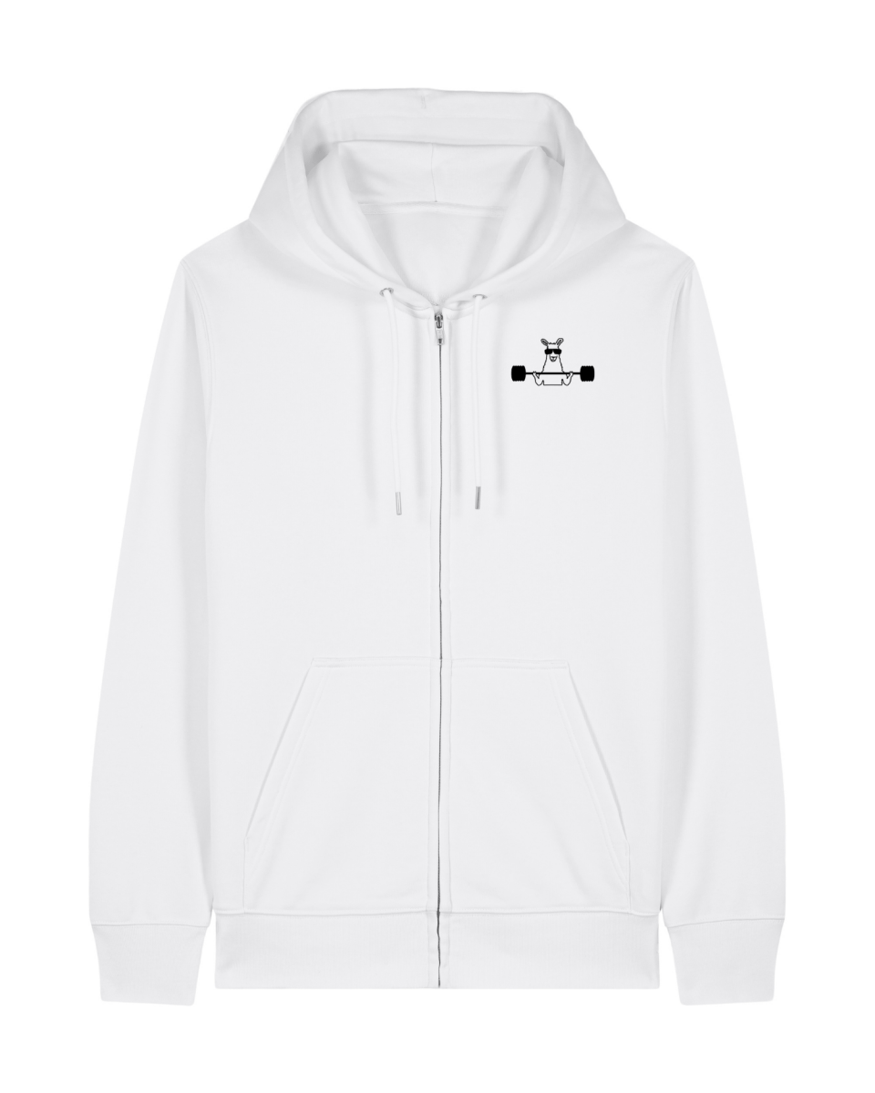 Original Lama Black Zoodie - The Lifting Lama Hoodie