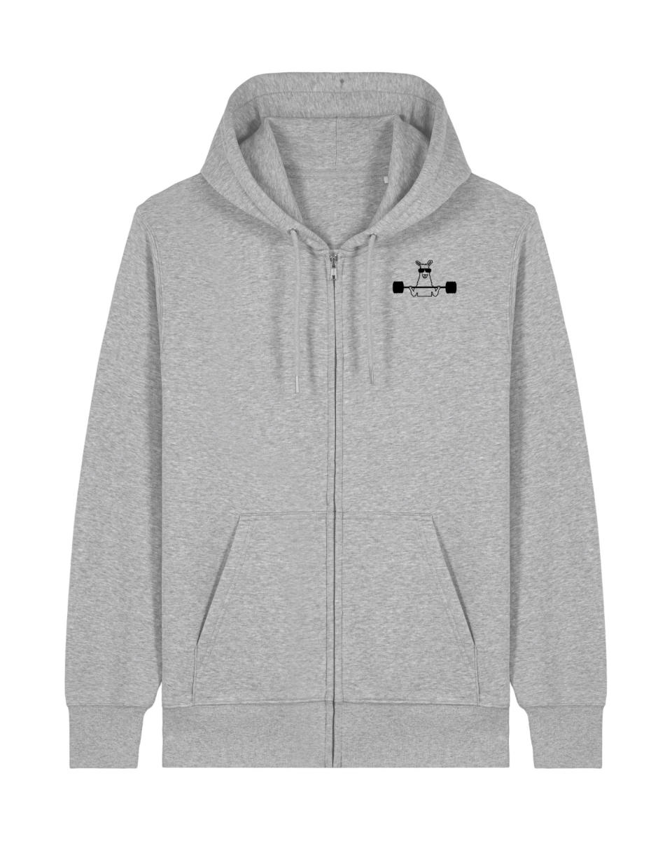 Original Lama Black Zoodie - The Lifting Lama Hoodie