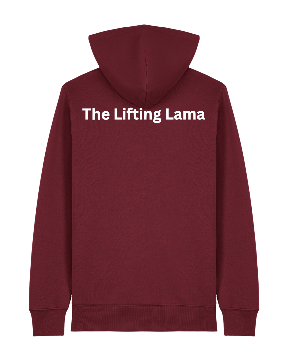 Original Lama Black Zoodie - The Lifting Lama Hoodie
