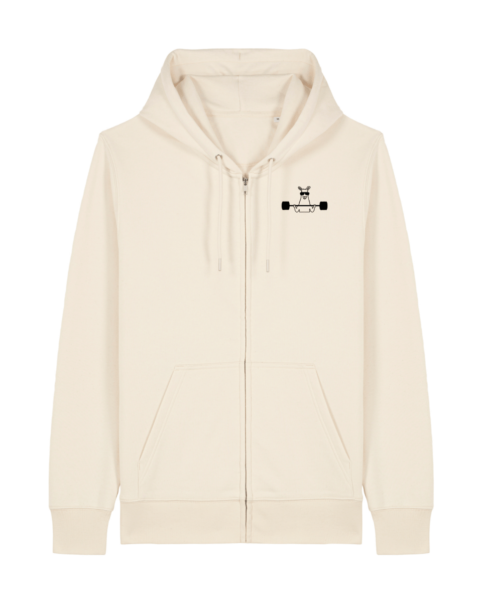 Original Lama Black Zoodie - The Lifting Lama Hoodie