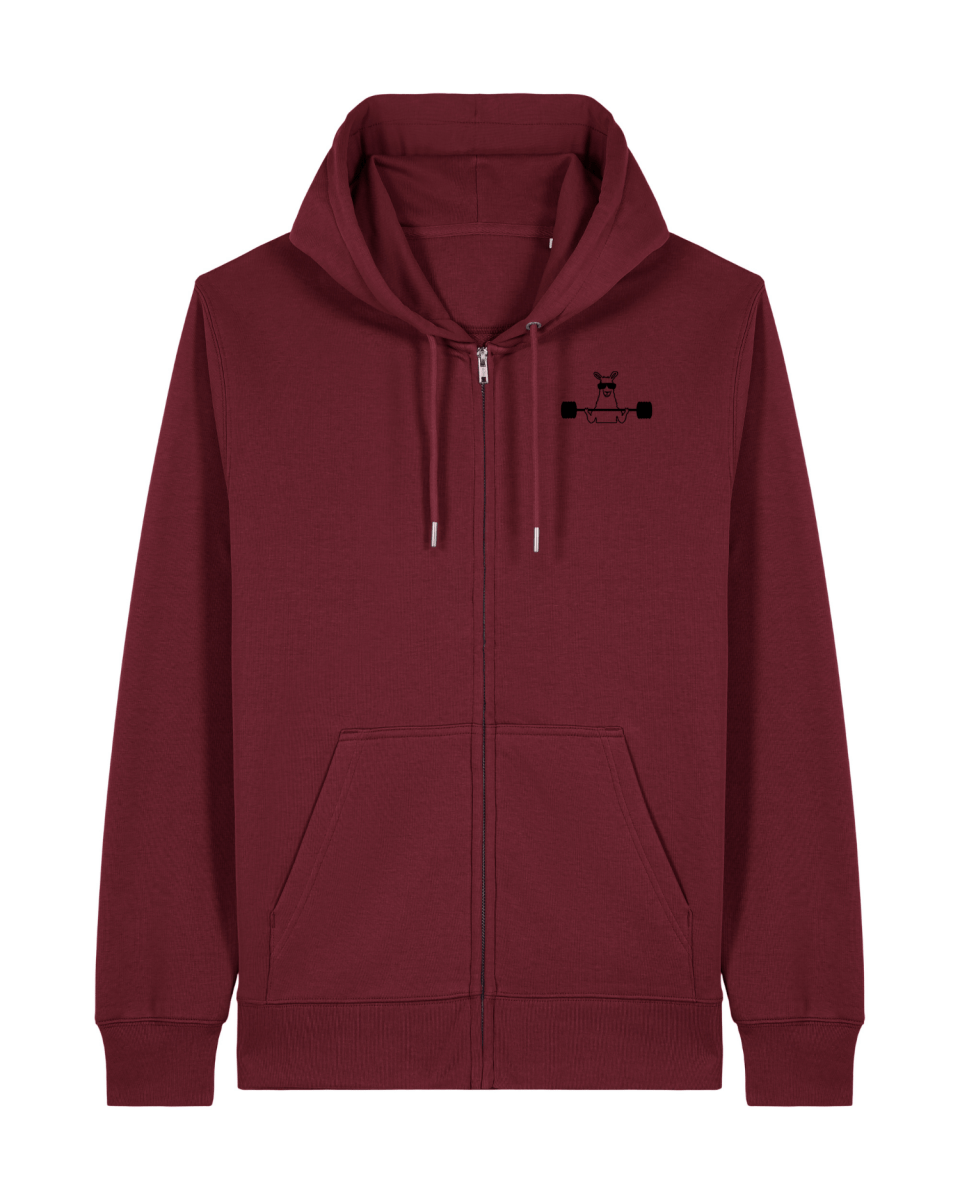 Original Lama Black Zoodie - The Lifting Lama Hoodie