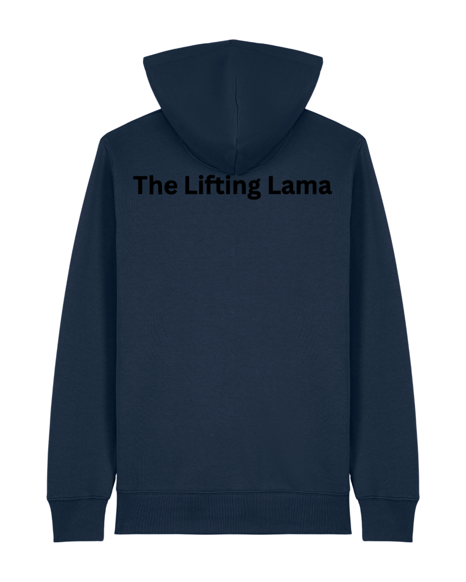 Original Lama Black Zoodie New - The Lifting Lama Hoodie