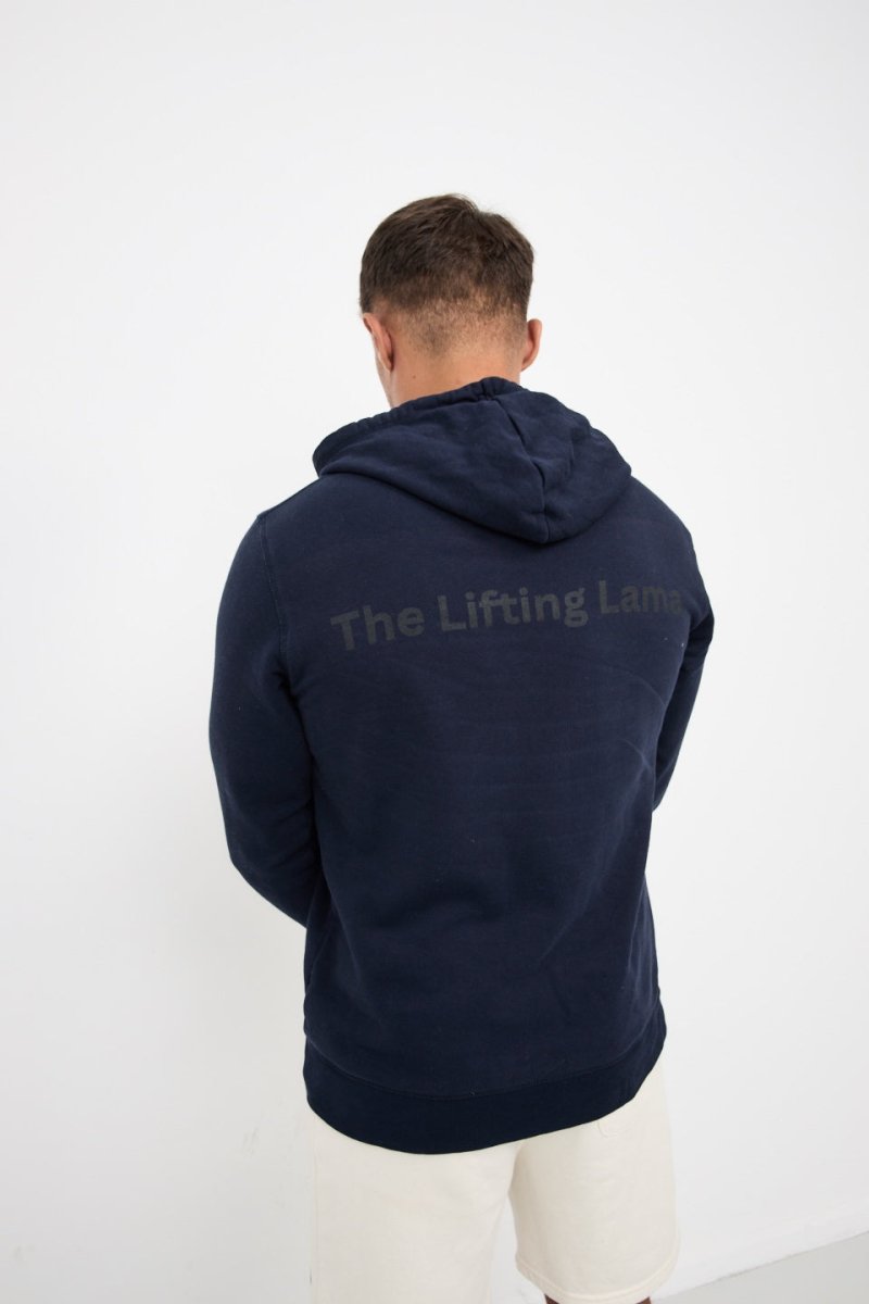 Original Lama Black Zoodie New - The Lifting Lama Hoodie