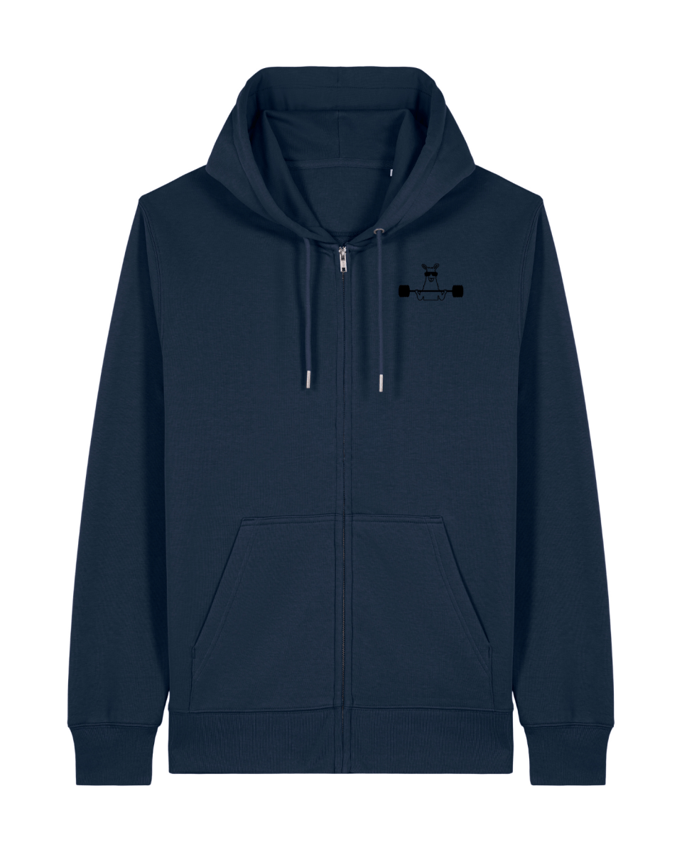 Original Lama Black Zoodie New - The Lifting Lama Hoodie