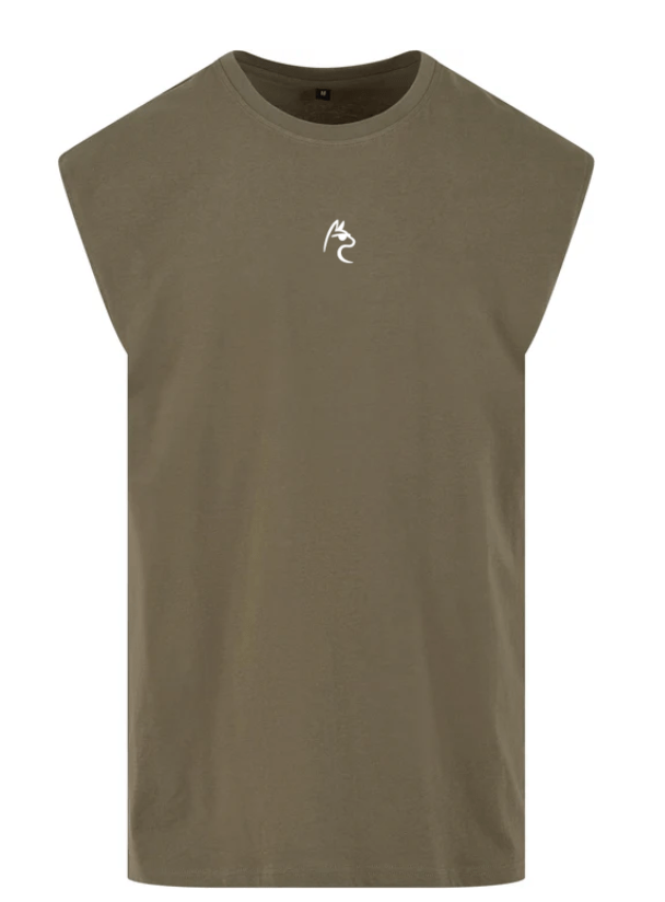 Wide Crest Tank - The Lifting Lama Shirt