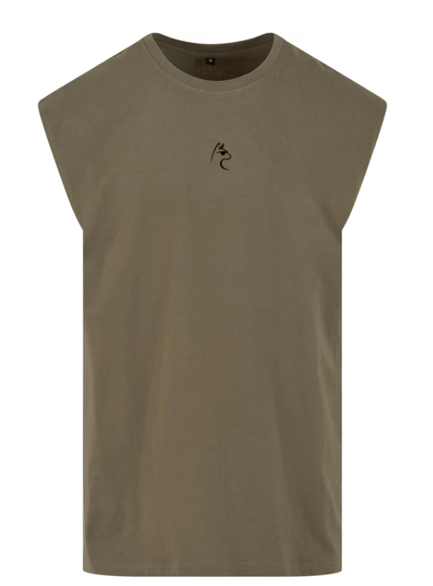 Wide Crest Tank - The Lifting Lama Shirt