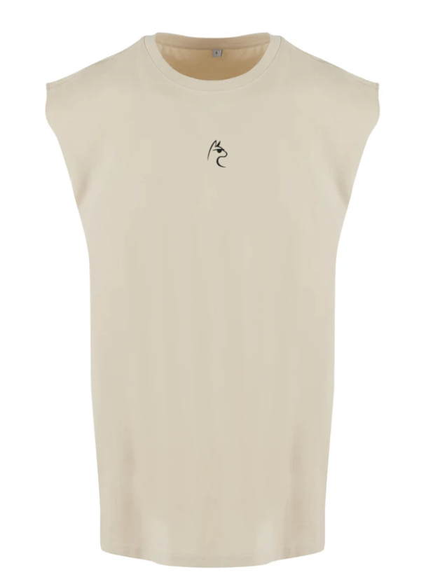 Wide Crest Tank - The Lifting Lama Shirt